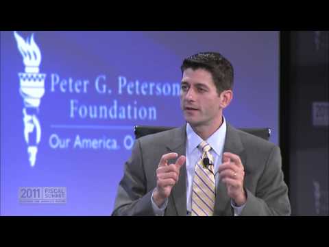 How does Paul Ryan view the role of government in the economy?