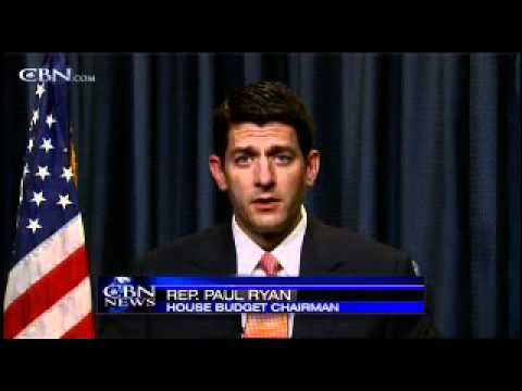 How did Paul Ryan address concerns about the national debt and deficit spending?