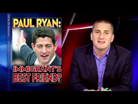 How did Paul Ryan handle the debate over immigration reform for undocumented immigrants?